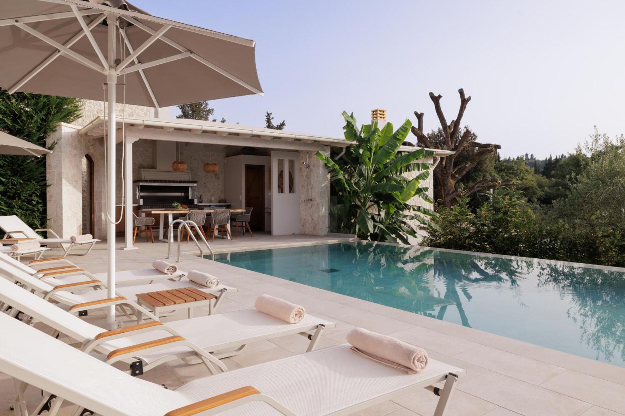 My Mediterranean Corfu Luxury Villa With Private Swimming Pool Kontokali Exterior photo