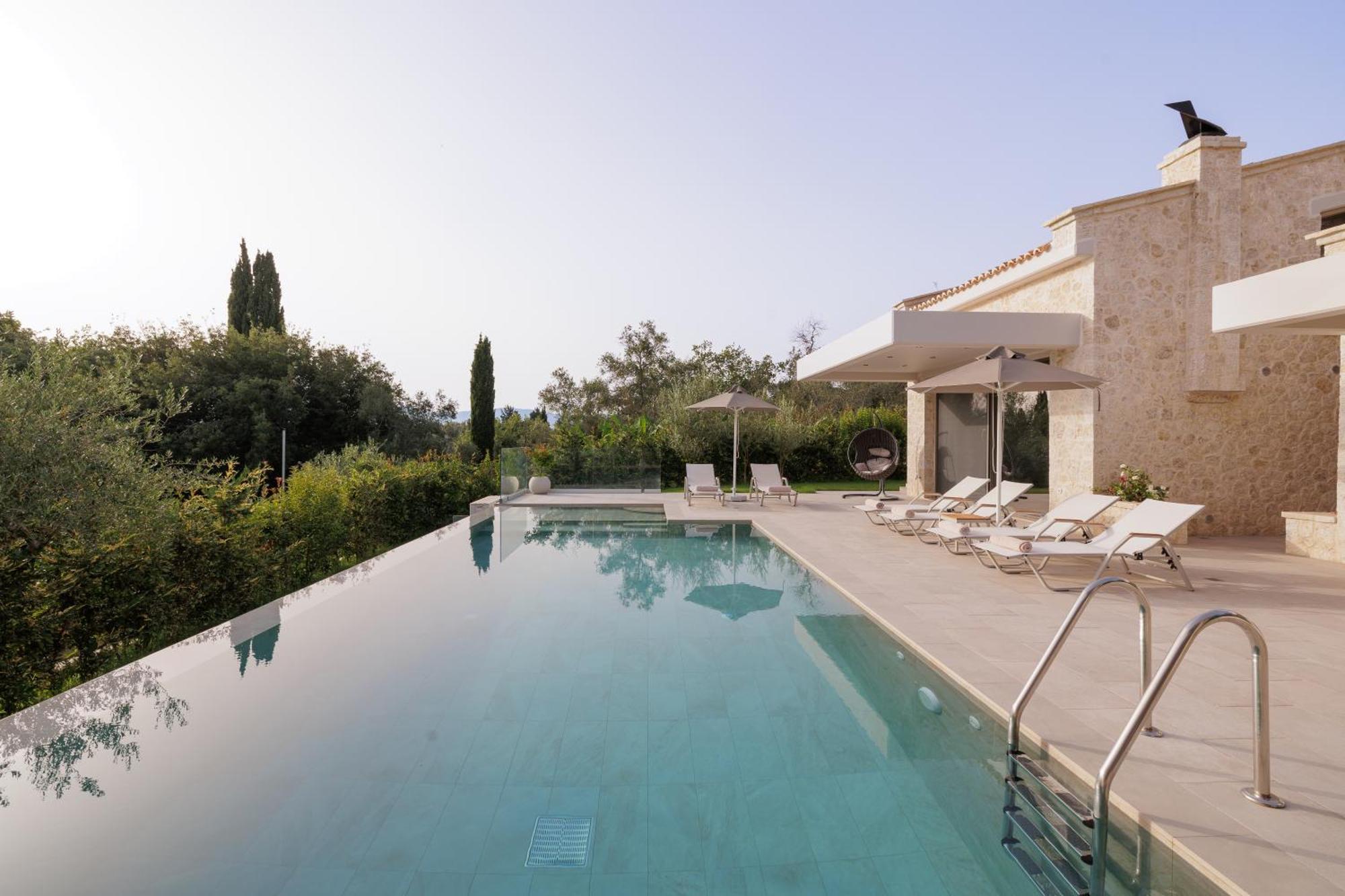 My Mediterranean Corfu Luxury Villa With Private Swimming Pool Kontokali Exterior photo